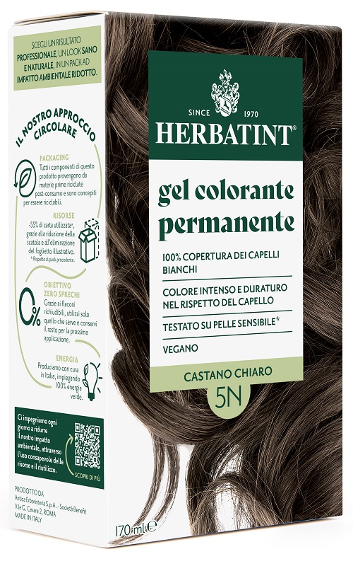 HERBATINT 5N CASTANO CHIARO 170 ML - farmaidea24.com