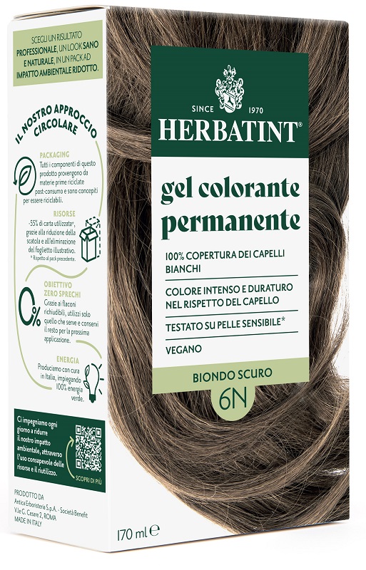 HERBATINT 6N BIONDO SCURO 170 ML - farmaidea24.com