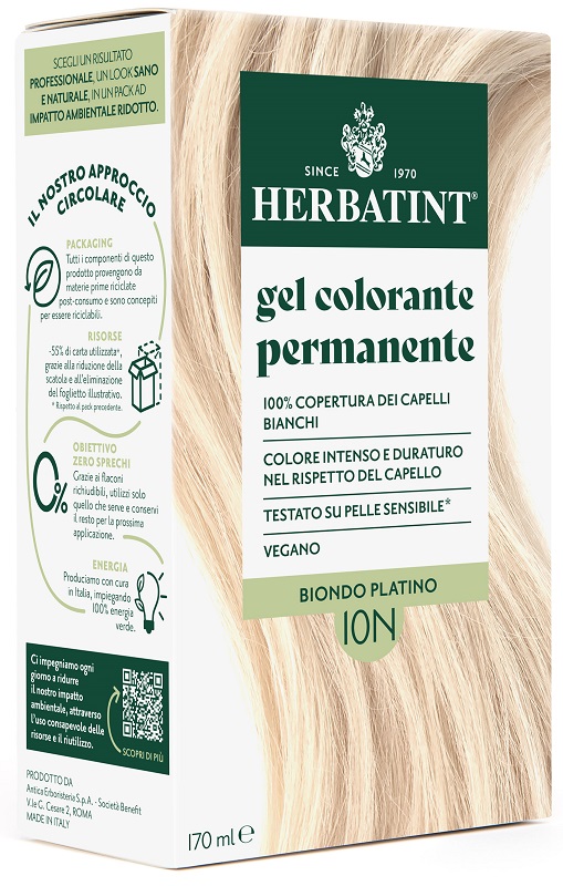 HERBATINT 10N BIONDO PLATINO 170 ML - farmaidea24.com