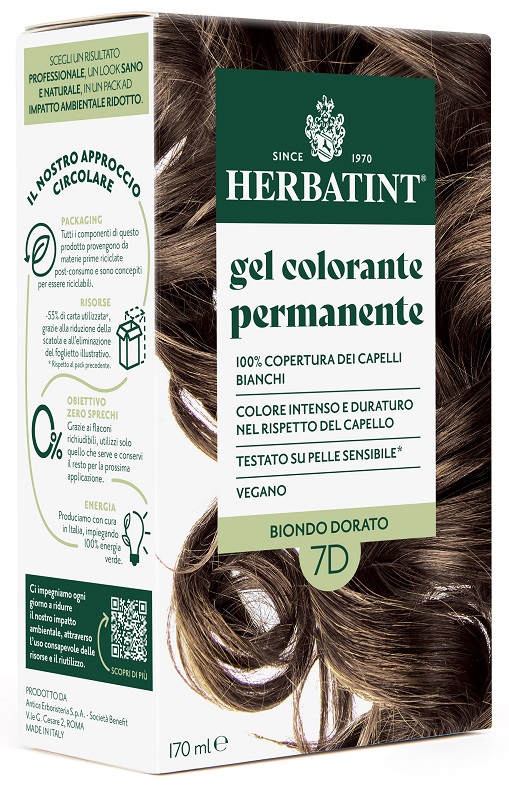 HERBATINT 7D BIONDO DORATO 170 ML - farmaidea24.com
