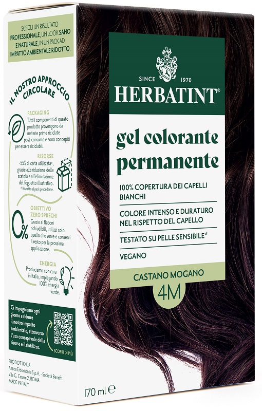 HERBATINT 4M CASTANO MOGANO 170 ML - farmaidea24.com