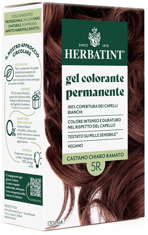 HERBATINT 5R CASTANO CHIARO RAMATO 170 ML - farmaidea24.com