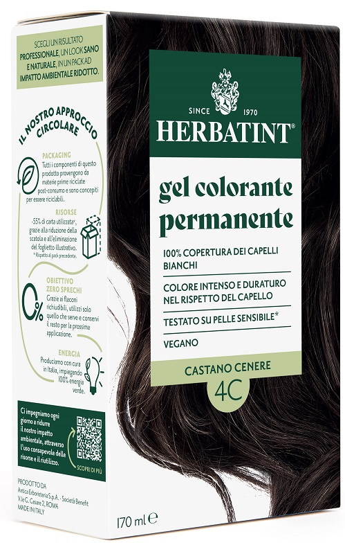 HERBATINT 4C CASTANO CENERE 170 ML - farmaidea24.com
