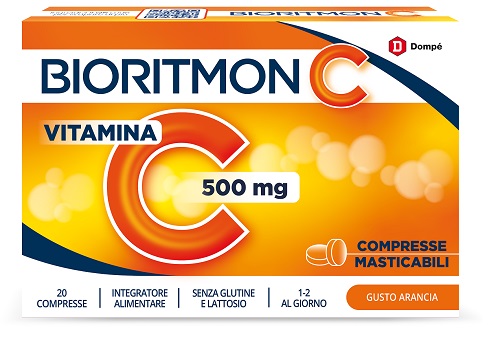 BIORITMON C 500MG VITAMINA C 20 COMPRESSE MASTICABILI - farmaidea24.com