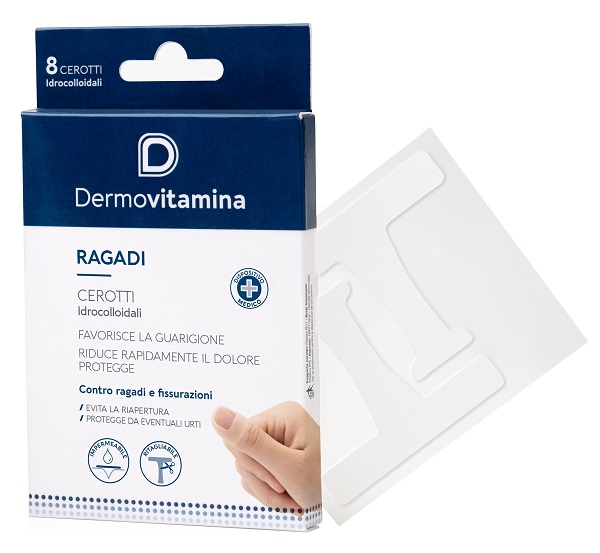DERMOVITAMINA RAGADI CEROTTI PROMO 8 PEZZI - farmaidea24.com