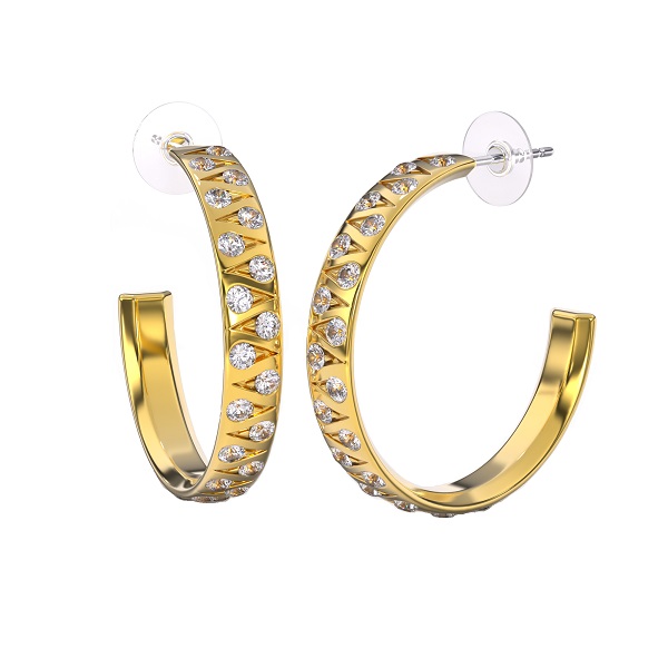 BJT358 ORECCHINO LORIN GOLD PLATED - farmaidea24.com