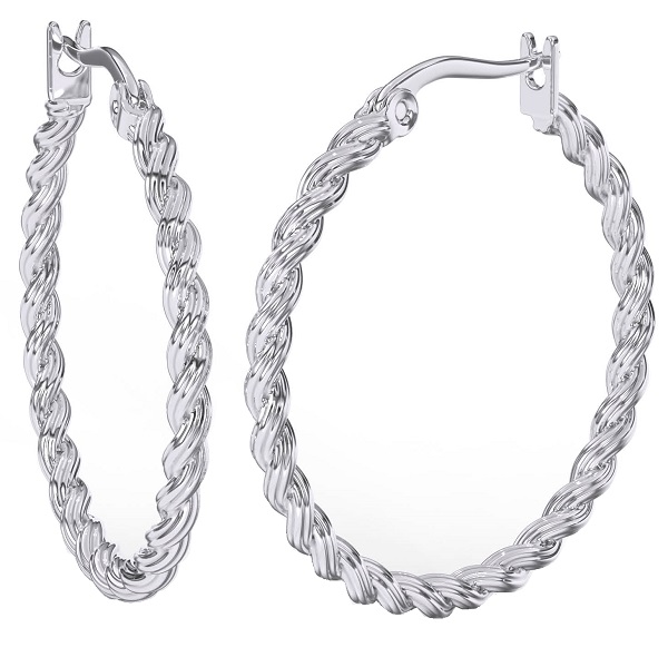 BJT380 ORECCHINO ELDARA STAINLESS STEEL - farmaidea24.com