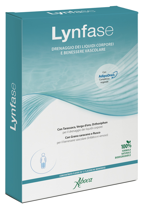LYNFASE CONCENTRATO FLUIDO 12 FLACONCINI DA 13,3 G - farmaidea24.com
