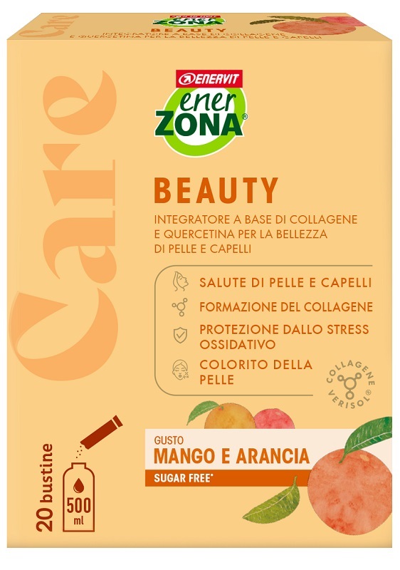 ENERZONA CARE BEAUTY MANGO E ARANCIA 20 BUSTINE - farmaidea24.com
