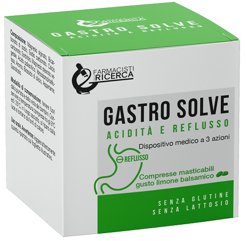 FPR GASTRO SOLVE ACIDITA' E REFLUSSO 40 COMPRESSE MASTICABILI - farmaidea24.com