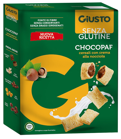 GIUSTO SENZA GLUTINE CHOCOPAF 250 G - farmaidea24.com