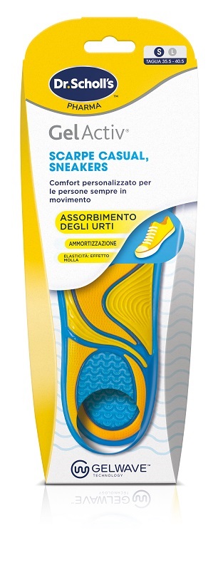 SCHOLL GELACTIV SCARPE CASUAL SNICKERS MISURA SMALL NUOVA SERIE 2025 1 PAIO - farmaidea24.com
