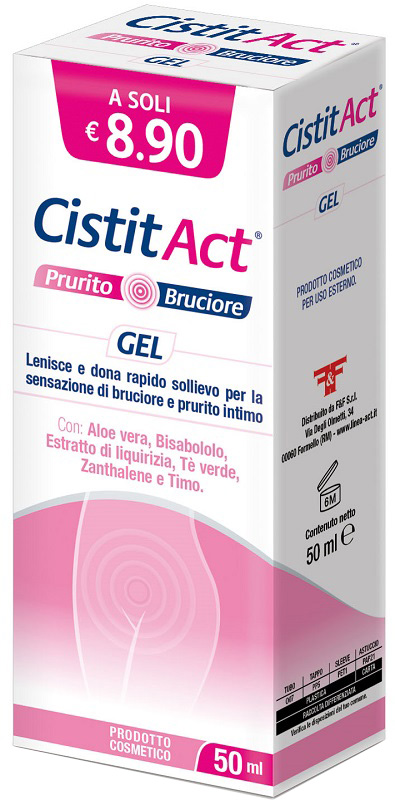 CISTIT ACT GEL PRURITO INTIMO 50 ML - farmaidea24.com